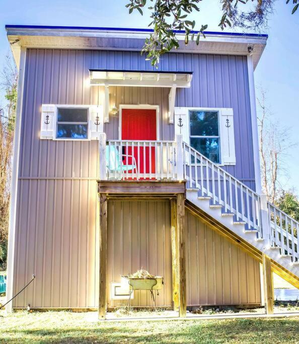 Frogmore Secluded Tiny House By The Marsh With Hunting Island Beach Pass מראה חיצוני תמונה
